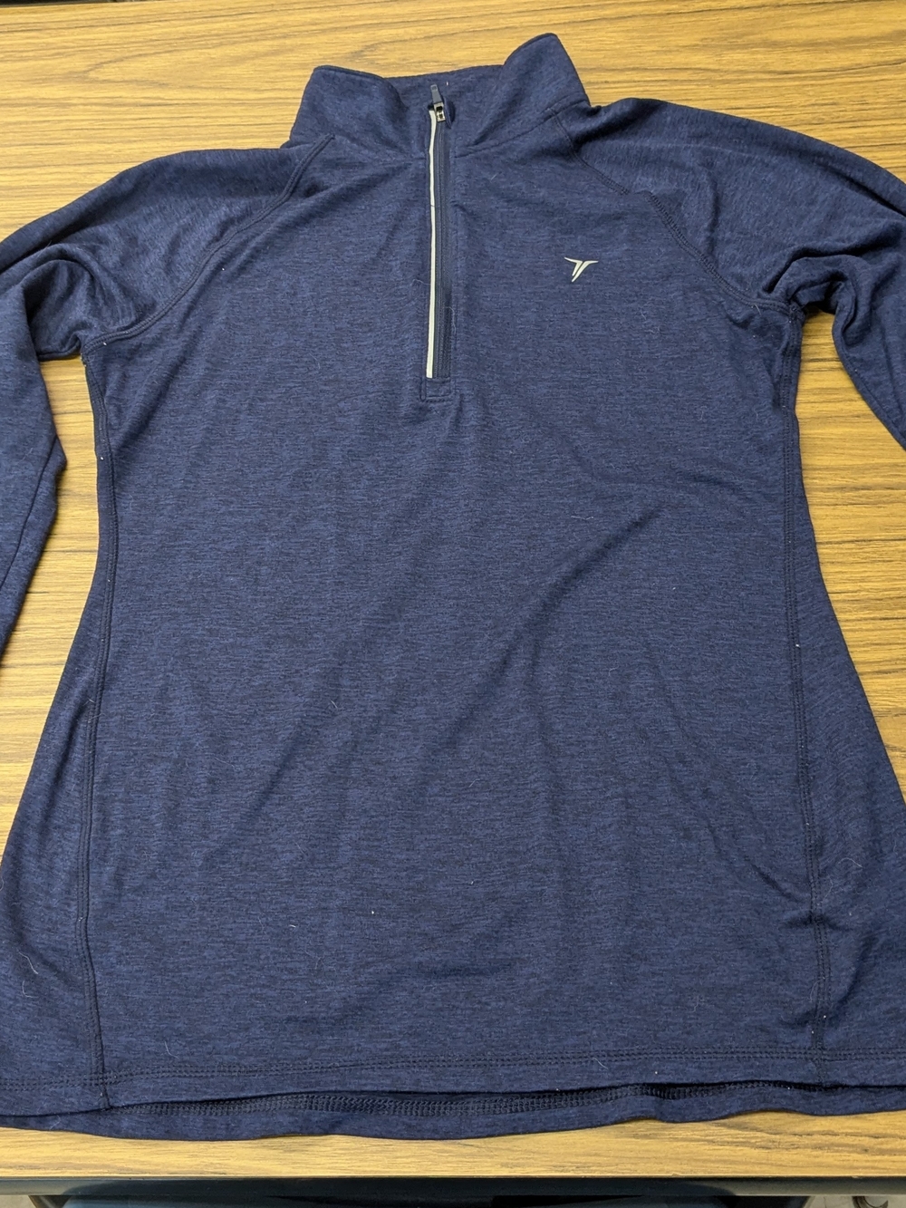 Old Navy Navy Blue Half-Zip Athletic Pullover